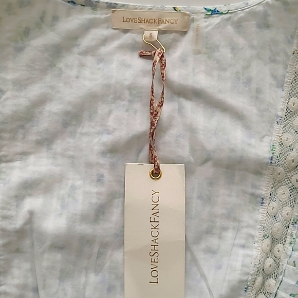 Love Shack Fancy Floral Roberta Dress - Picture 9 of 15